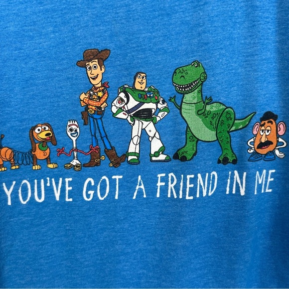 Disney Pixar Toy Story T-Shirt Blue Size 4T - Picture 3 of 4